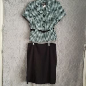 Ladies Top and Skirt Set